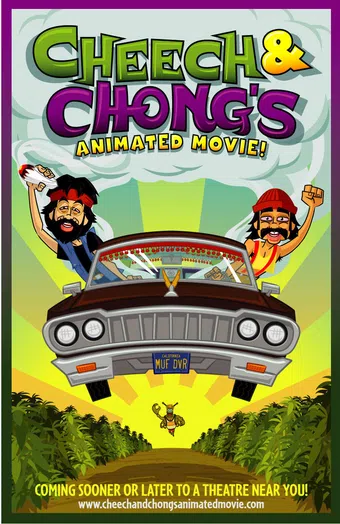 cheech & chong's animated movie 2013 poster