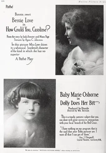 dolly does her bit 1918 poster