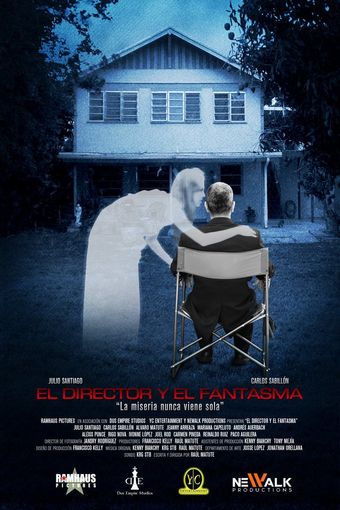 el director y el fantasma poster