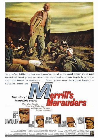 merrill's marauders 1962 poster