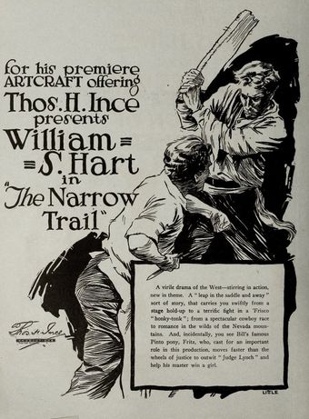 the narrow trail 1917 poster