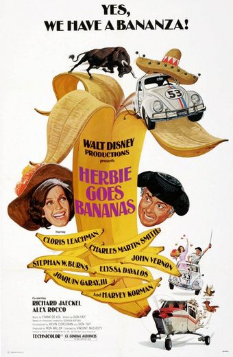 herbie goes bananas 1980 poster