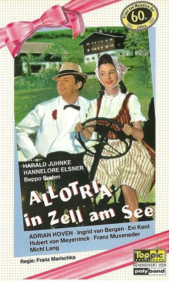 allotria in zell am see 1963 poster