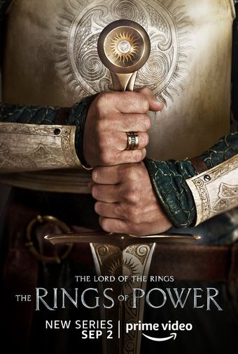 the lord of the rings: the rings of power 2022 poster