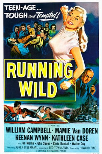 running wild 1955 poster