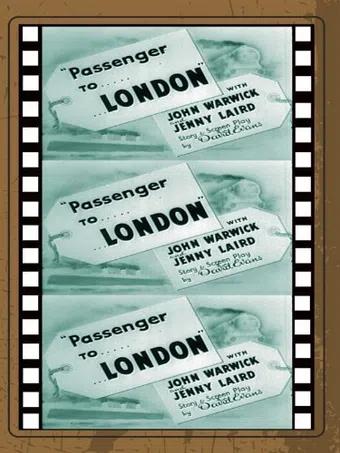 passenger to london 1937 poster