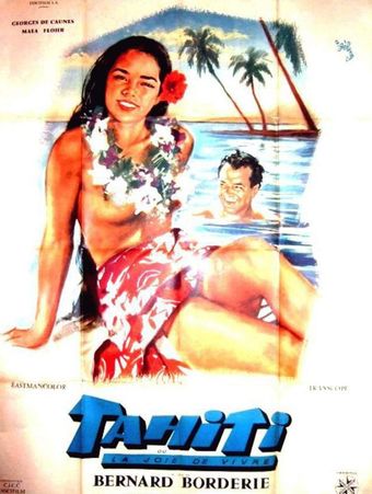 tahiti ou la joie de vivre 1957 poster