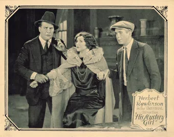 his mystery girl 1923 poster