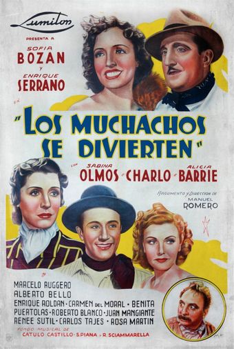 los muchachos se divierten 1941 poster