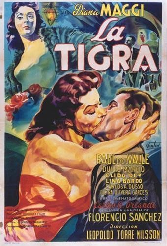 la tigra 1954 poster