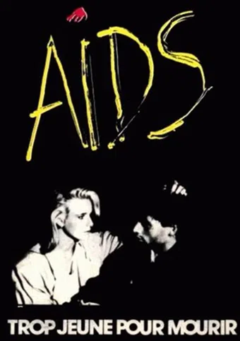 gefahr für die liebe - aids 1985 poster