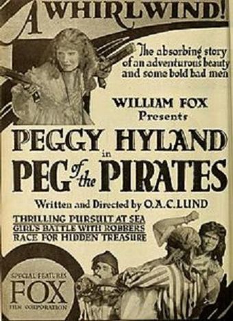 peg of the pirates 1918 poster