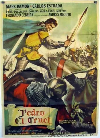 sfida al re di castiglia 1963 poster