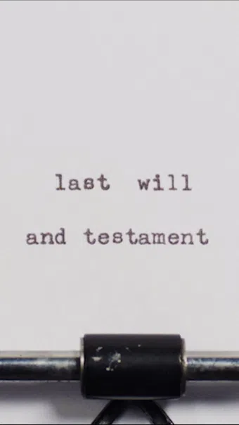 last will and testament 2018 poster