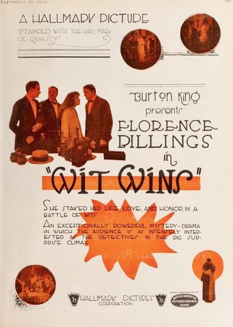 wit wins 1919 poster