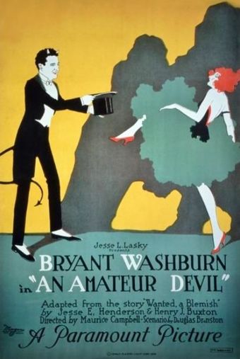 an amateur devil 1920 poster