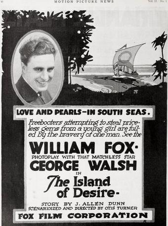 the island of desire 1917 poster