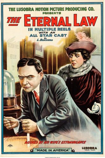 the eternal law 1910 poster