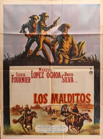 'gatillo veloz' en 'los malditos' 1966 poster