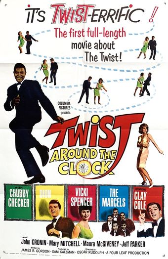 twist around the clock 1961 poster