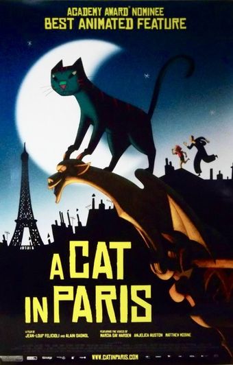 une vie de chat 2010 poster