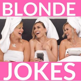 blonde jokes 2018 poster