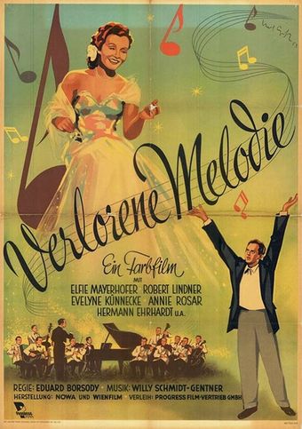 verlorene melodie 1952 poster