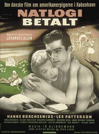 natlogi betalt 1957 poster