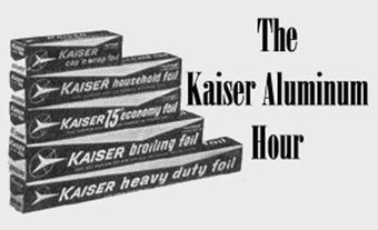 the kaiser aluminum hour 1956 poster