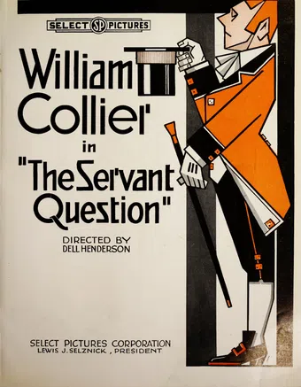 the servant question 1920 poster