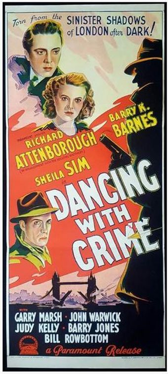 dancing with crime 1947 poster