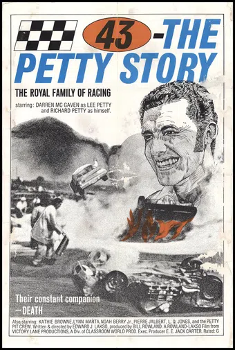 43: the richard petty story 1972 poster