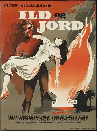 ild og jord 1955 poster