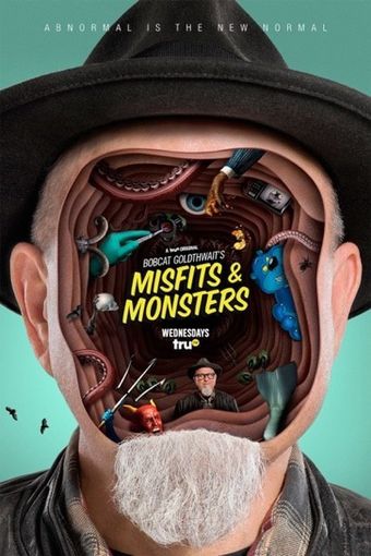 bobcat goldthwait's misfits & monsters 2018 poster