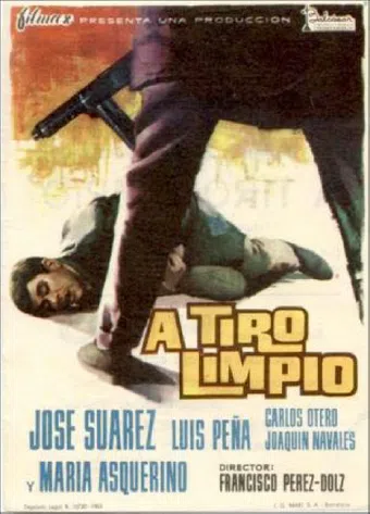 a tiro limpio 1964 poster