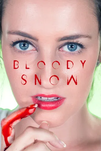 bloody snow 2016 poster