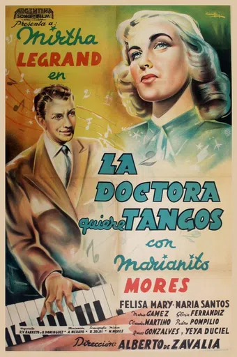 la doctora quiere tangos 1949 poster