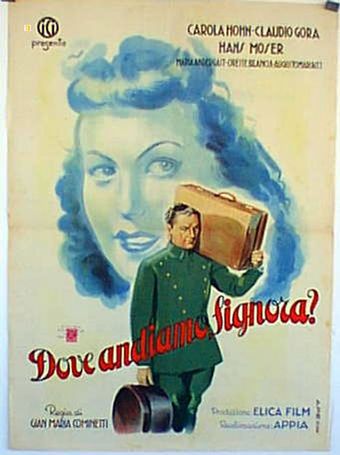 dove andiamo, signora? 1942 poster