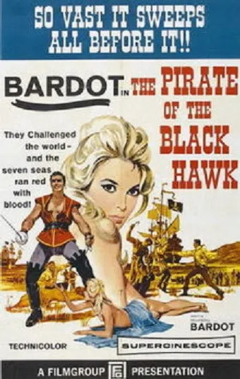 il pirata dello sparviero nero 1958 poster