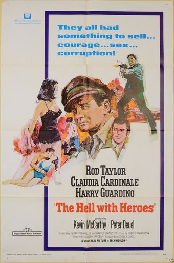 the hell with heroes 1968 poster