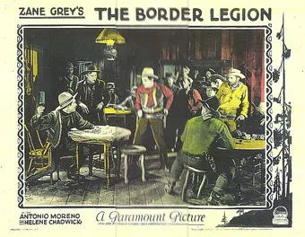 the border legion 1924 poster