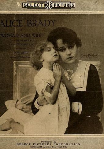 woman and wife 1918 poster