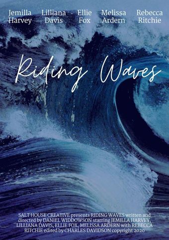 riding waves poster