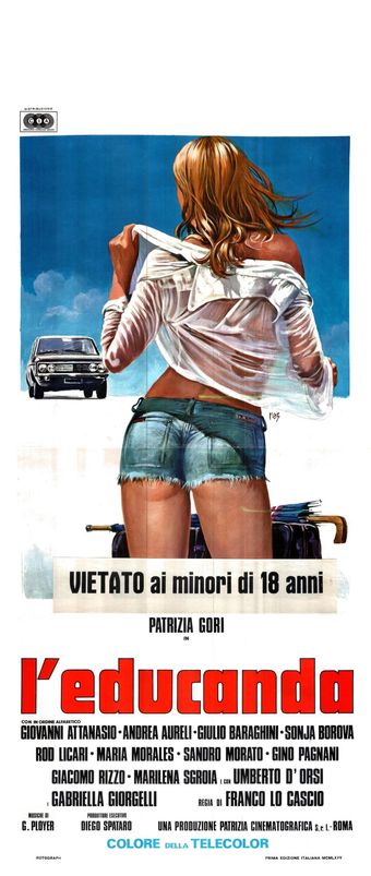 l'educanda 1975 poster