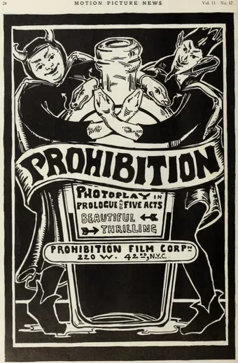 prohibition 1915 poster