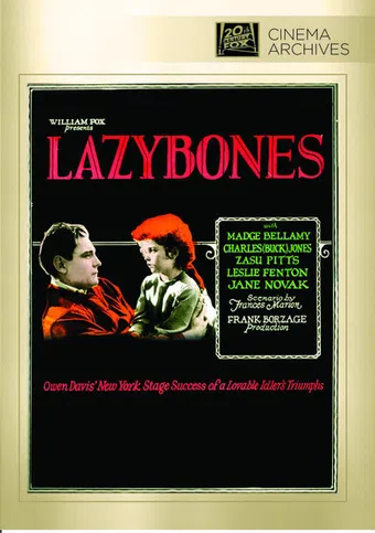 lazybones 1925 poster