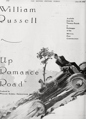 up romance road 1918 poster