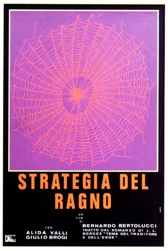 strategia del ragno 1970 poster