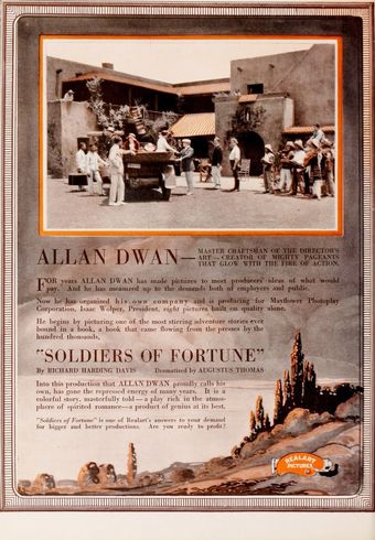 soldiers of fortune 1919 poster