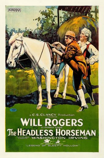 the headless horseman 1922 poster